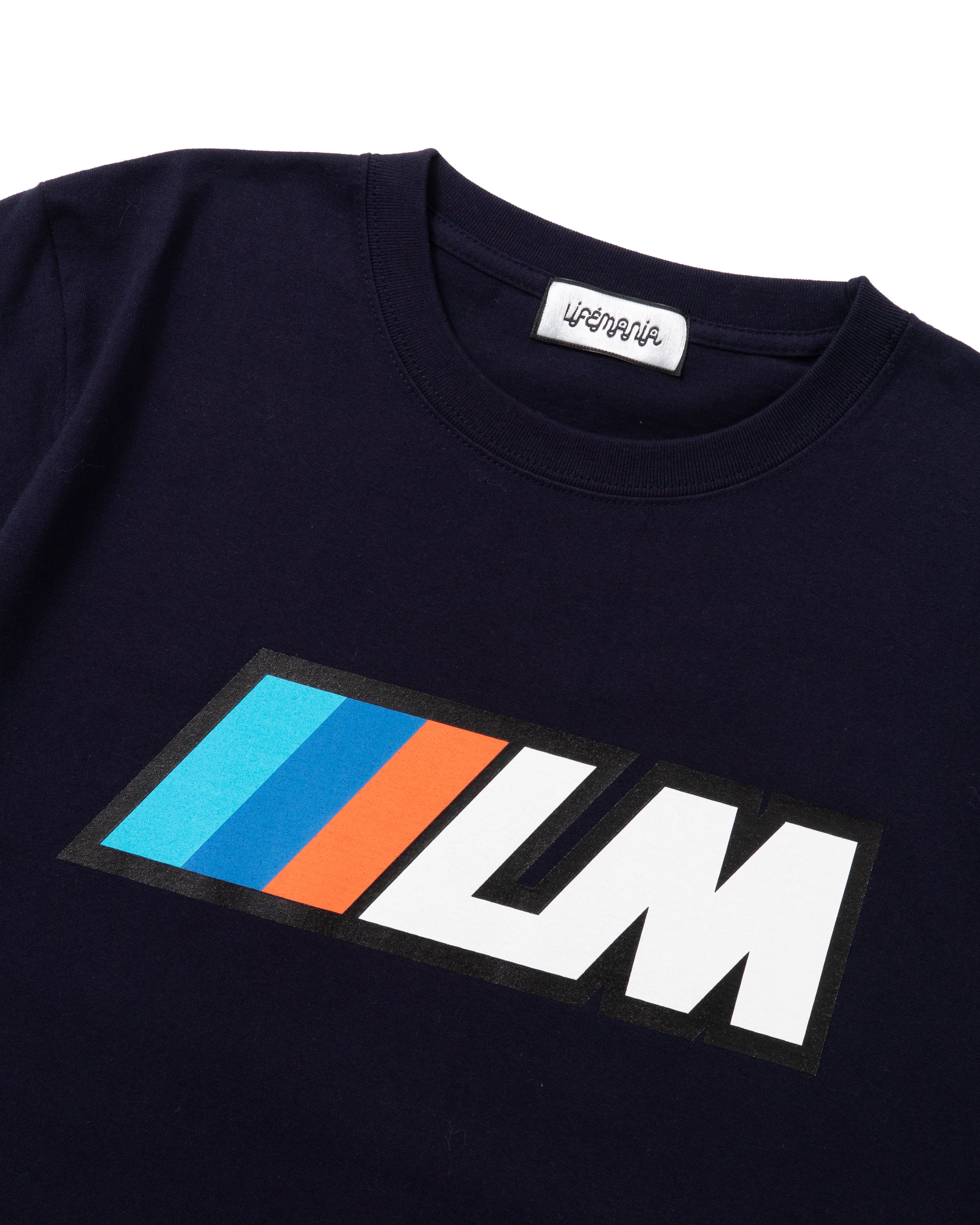 LIFEMANIA LM SERIES S/S TEE（NAVY） LM SERIES S⁄S TEE（NAVY）