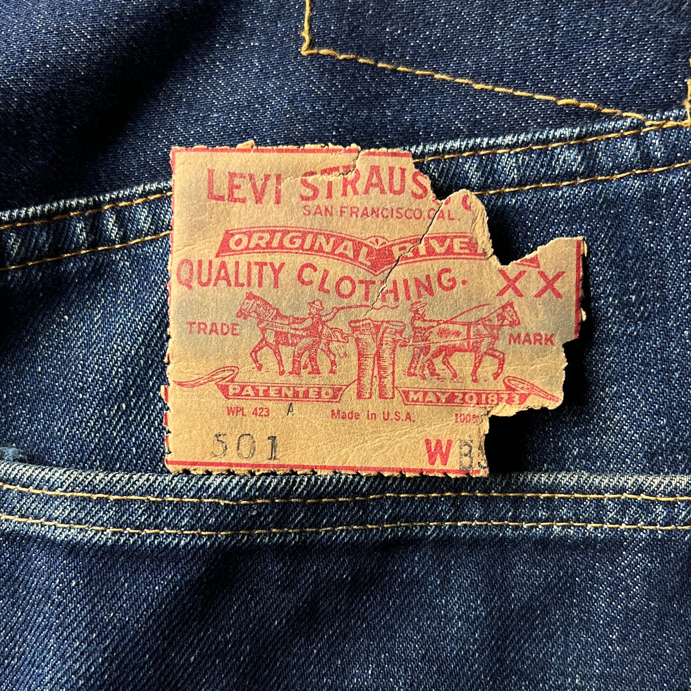 リーバイス 501 60s オリジナル　Aタイプ 1960's LEVI'S 501 BIG E 