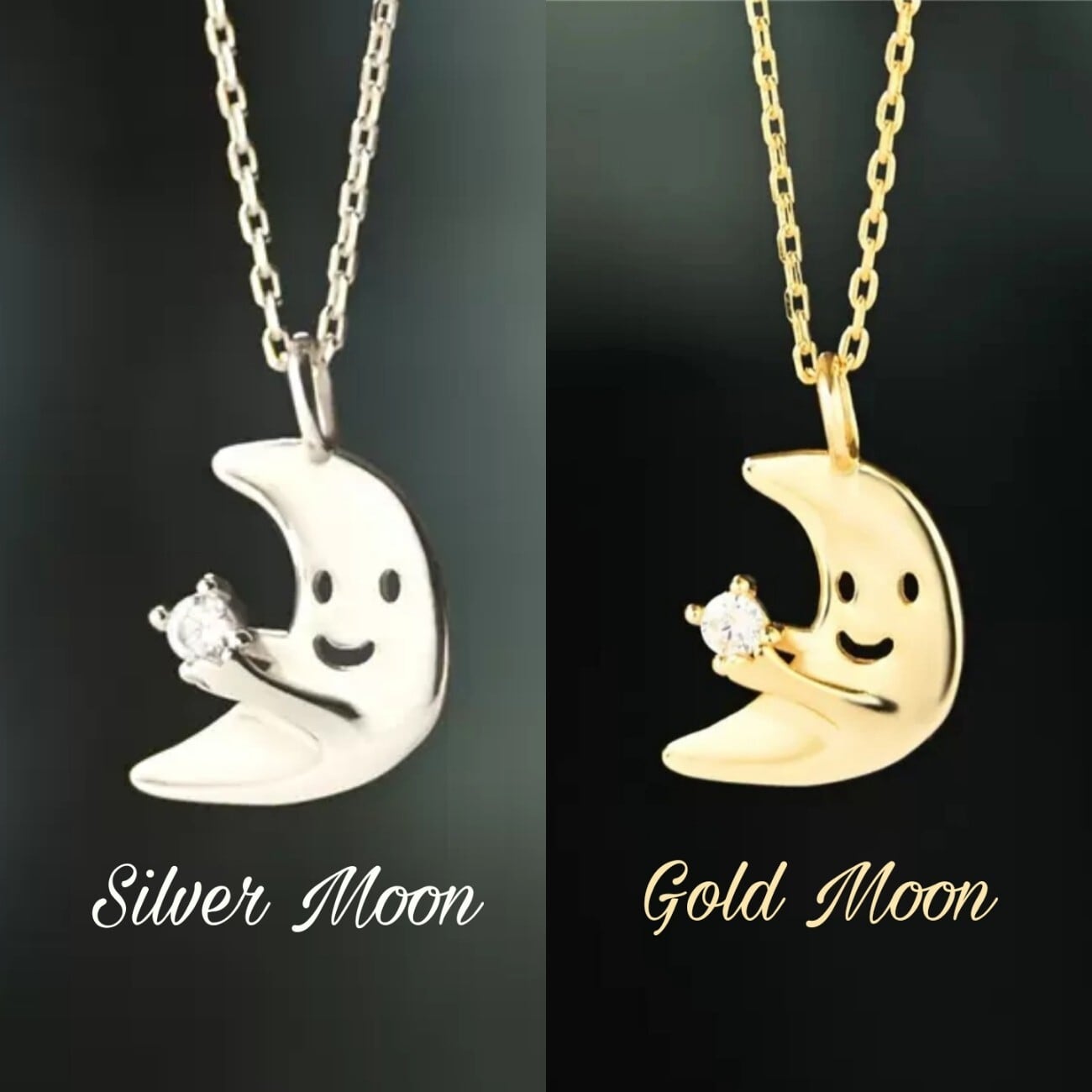 ☆人気NO.3☆星 月 ネックレス | space products ☆人気NO.3☆星 月 ネックレス | space products