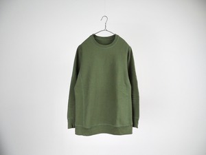 CANADA Reverse weave type sweatshirt M /olive green