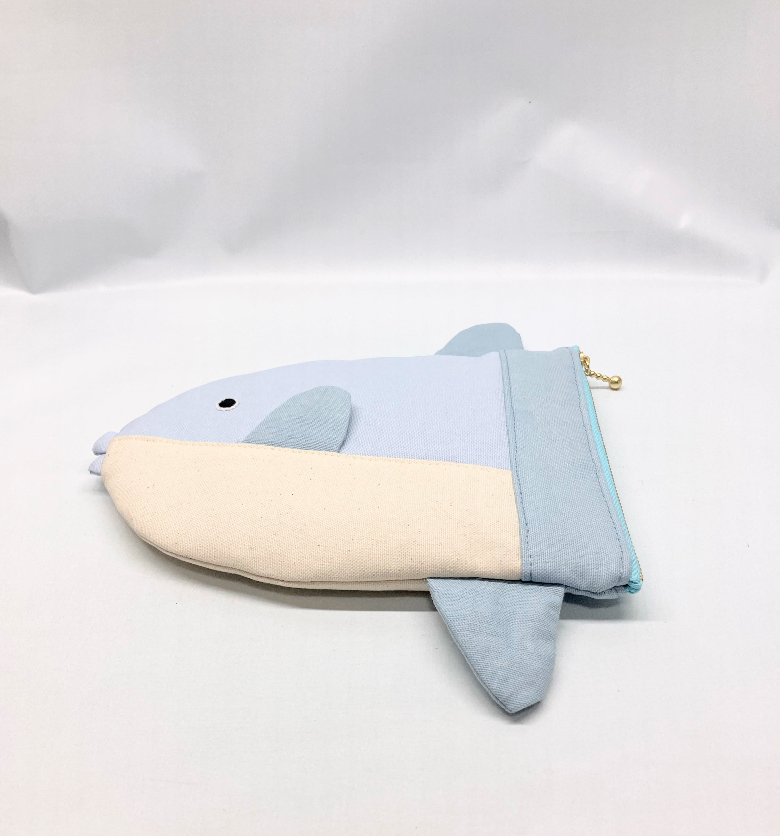 マンボウ フラットポーチ｜とりさん工房ーかわいいハンドメイドポーチ