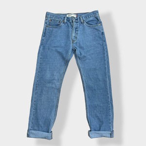 【LEVI'S】505 STRAIGHT FIT デニム ジーパン ジーンズ ストレートフィット テーパード ジッパーフライ W32 L34 リーバイス US古着