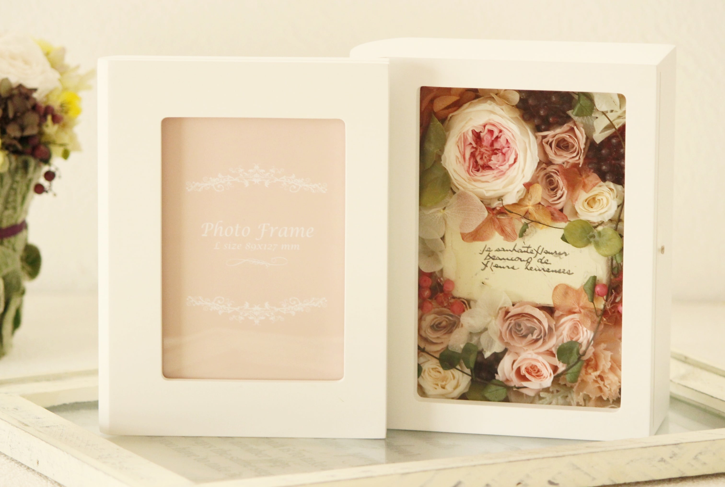 フラワーフォトブック (ピンク) | floral salon la mer