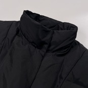 MaxMara マックスマーラ ハイネック ダウンジャケット サイズ 40 /ブラック/スナップボタン/レディース