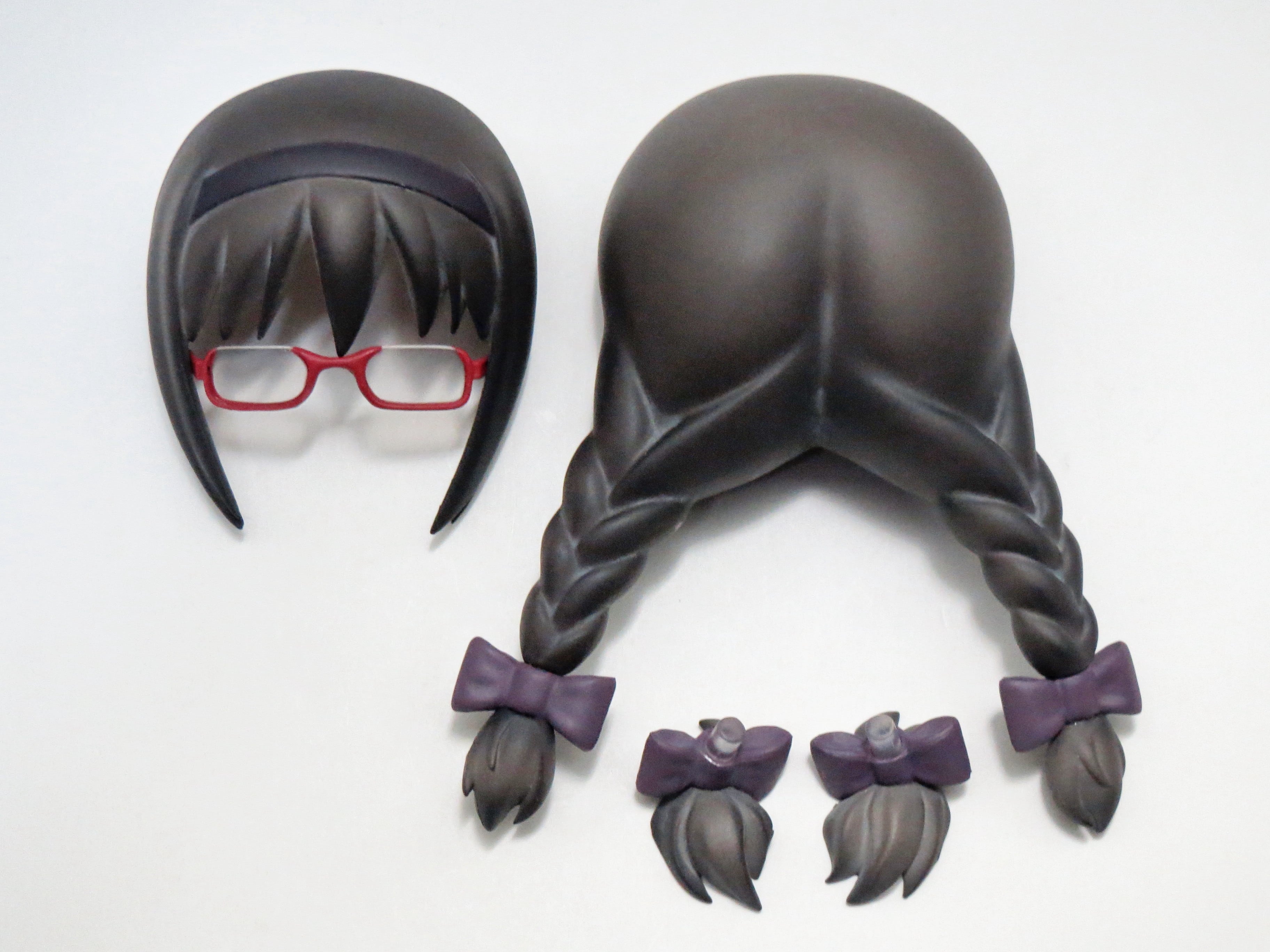 208】 暁美ほむら 制服Ver. 髪パーツ おさげ ねんどろいど | ホビー