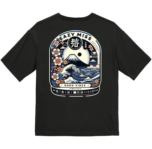 【EAZY MISS】JAPAN POCKET T / Black