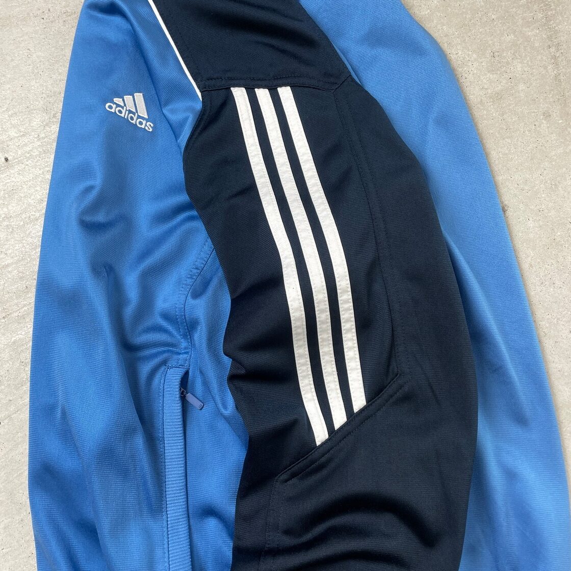 00年代 adidas アディダス トラックジャケット ジャージ サイドライン 