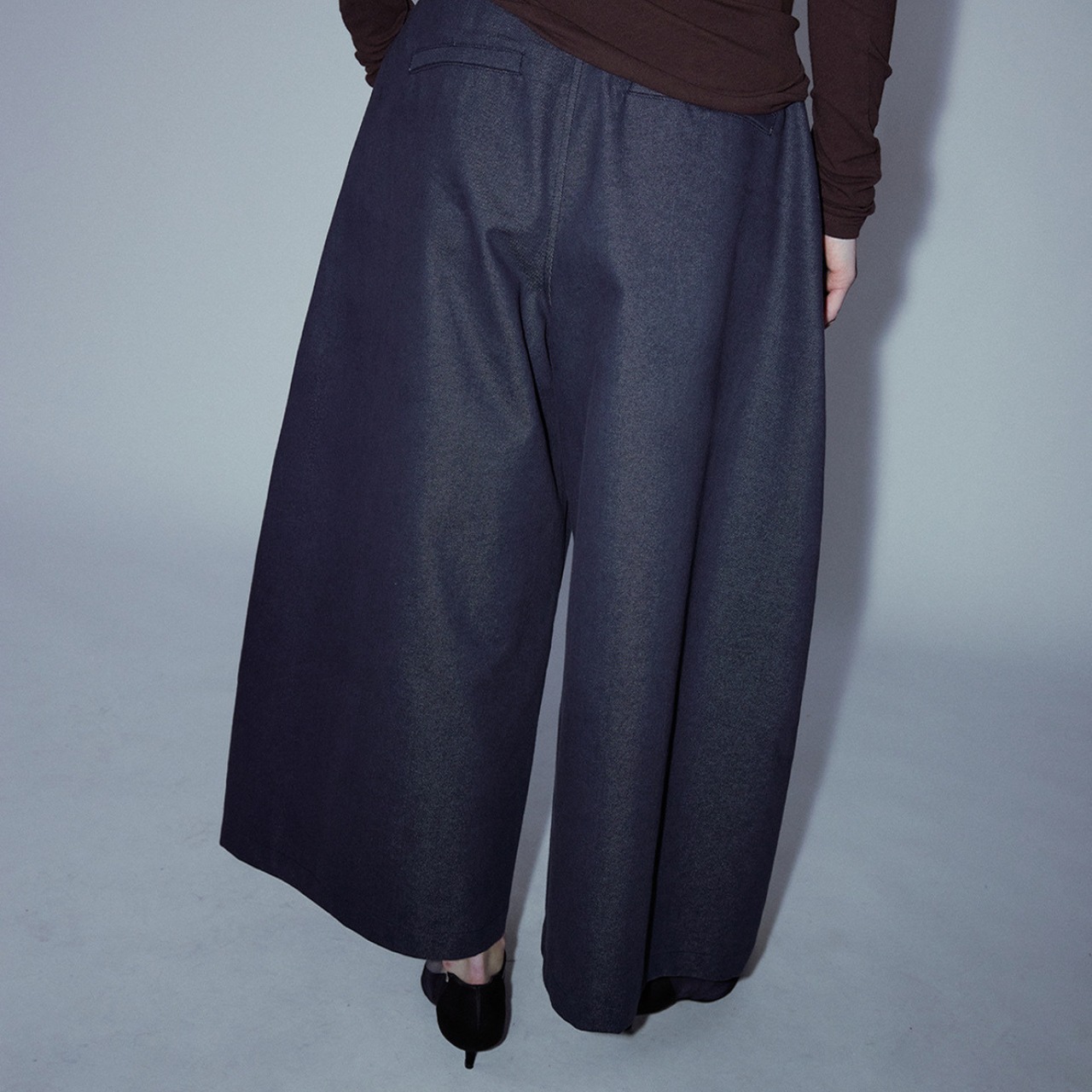 High waist wide leg pants T3156