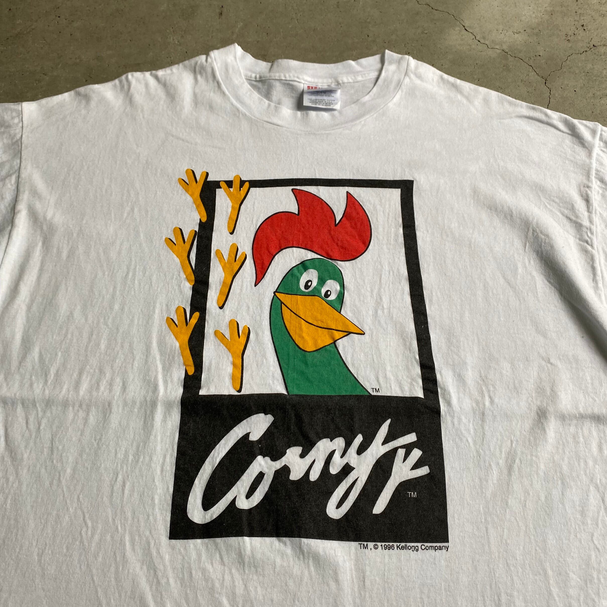 90年代 kellogg ケロッグ CONY コニー 企業 プリントTシャツ メンズXL 