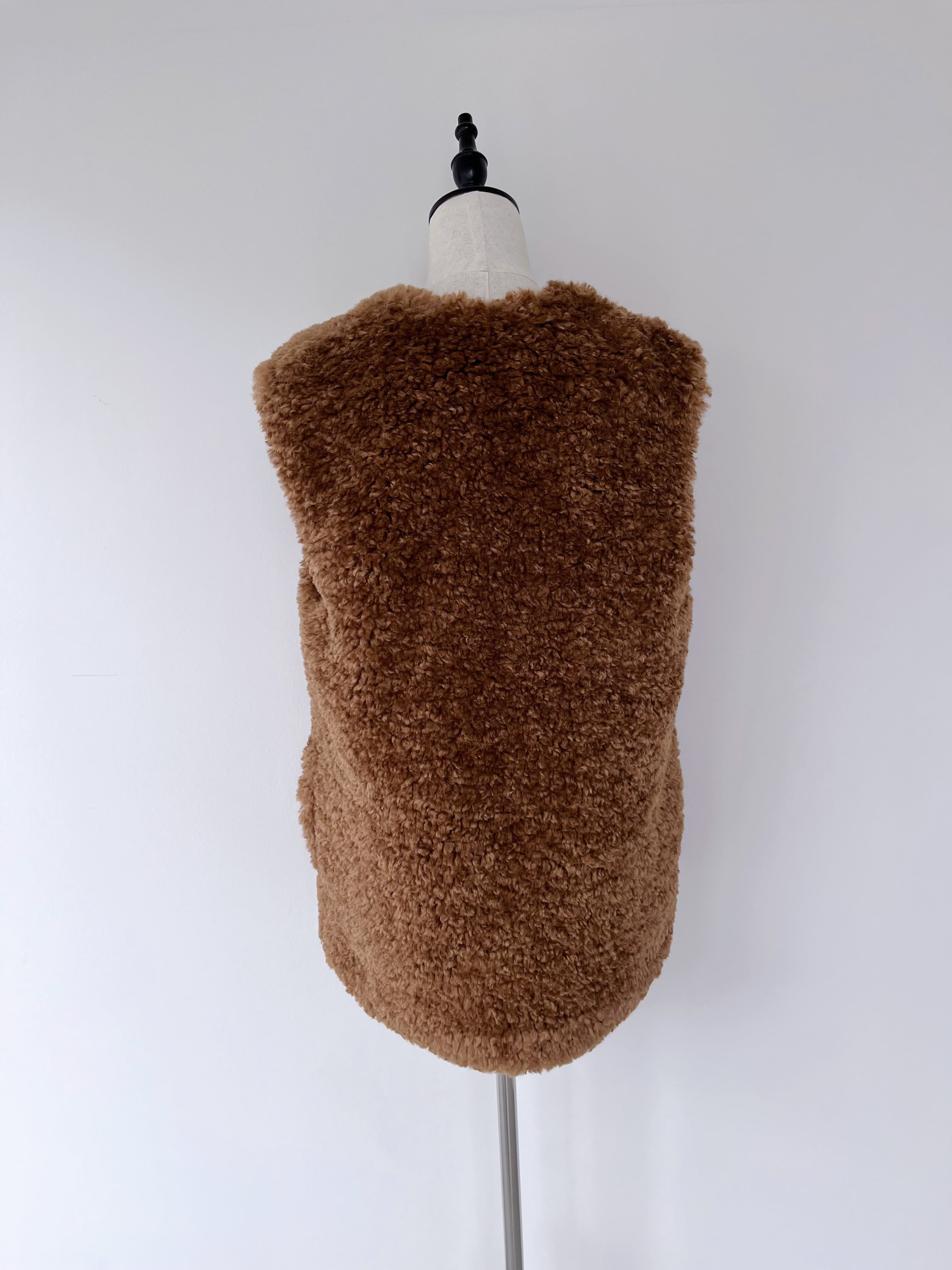 MUVEIL刺繍ベスト MUVEIL 都忘れ刺繍ベスト | KOKO