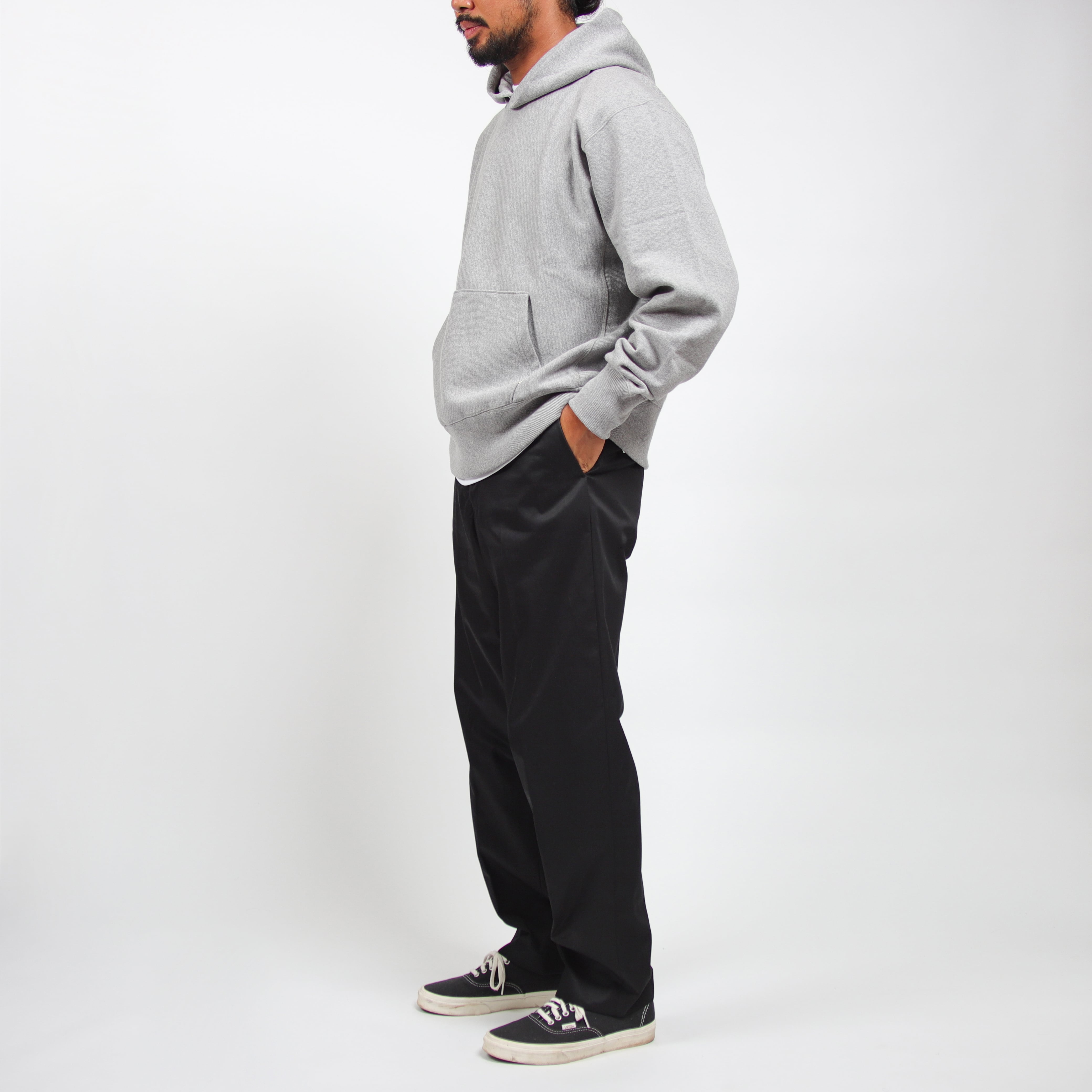 American Cotton Heavy OZ P/O Hoodie (top gray) | OVY