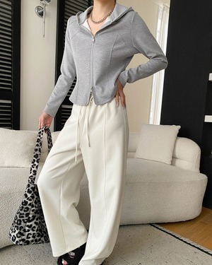 アーバンフィット ダブルジップフーディ 4color A0843