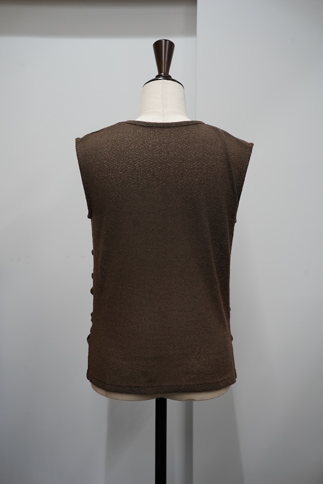 BATHER SLEEVELESS CARDIGAN