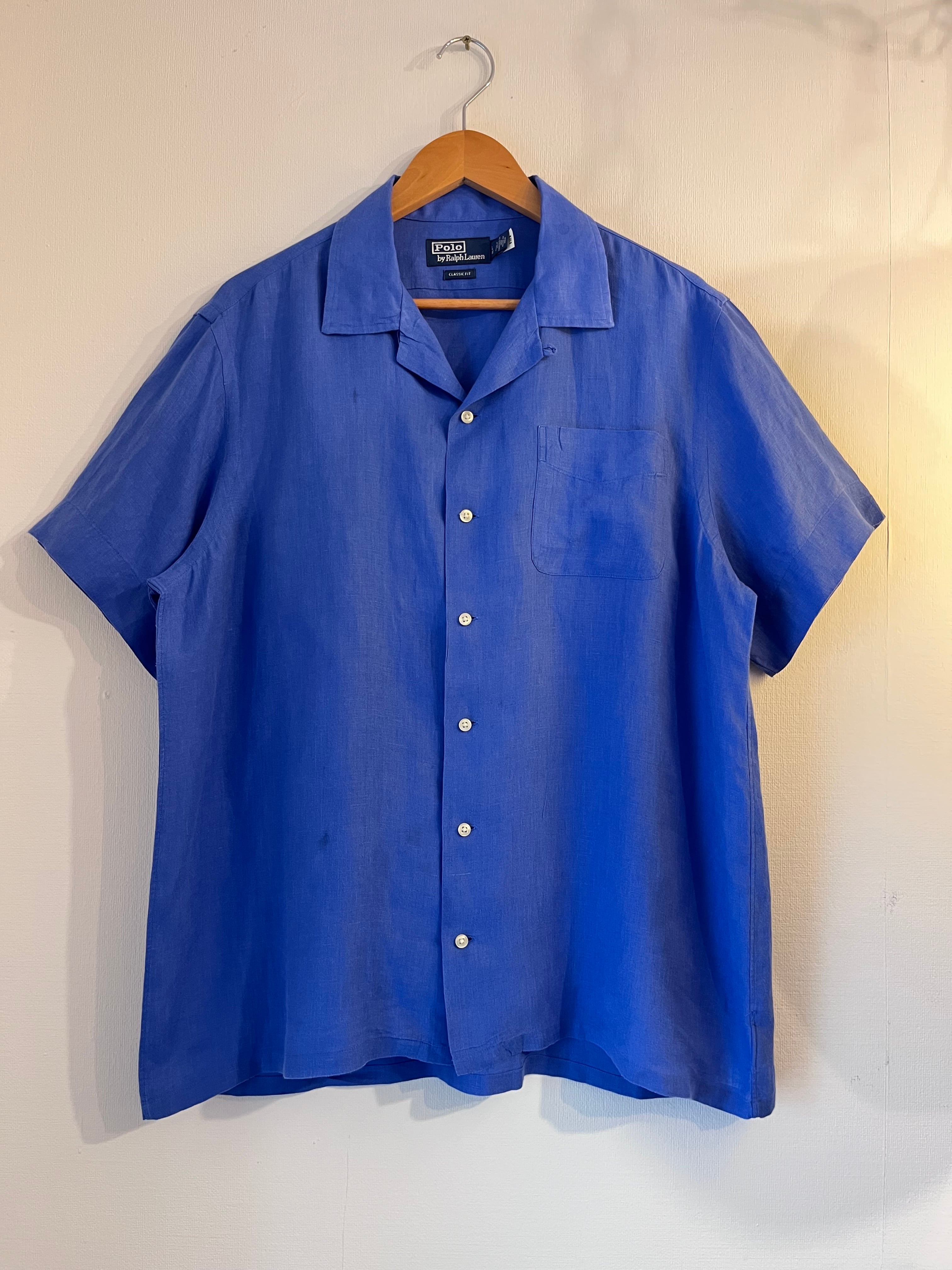 90s Polo by Ralph Lauren CLAYTON Rayon S/S Shirt 90年代 ポロラルフ