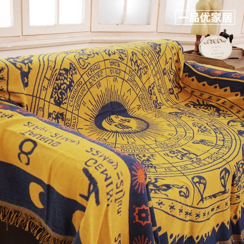 星暦〜星座のブランケット〜M21161 | 奇妙な洋装雑貨店 Magica Bazaar