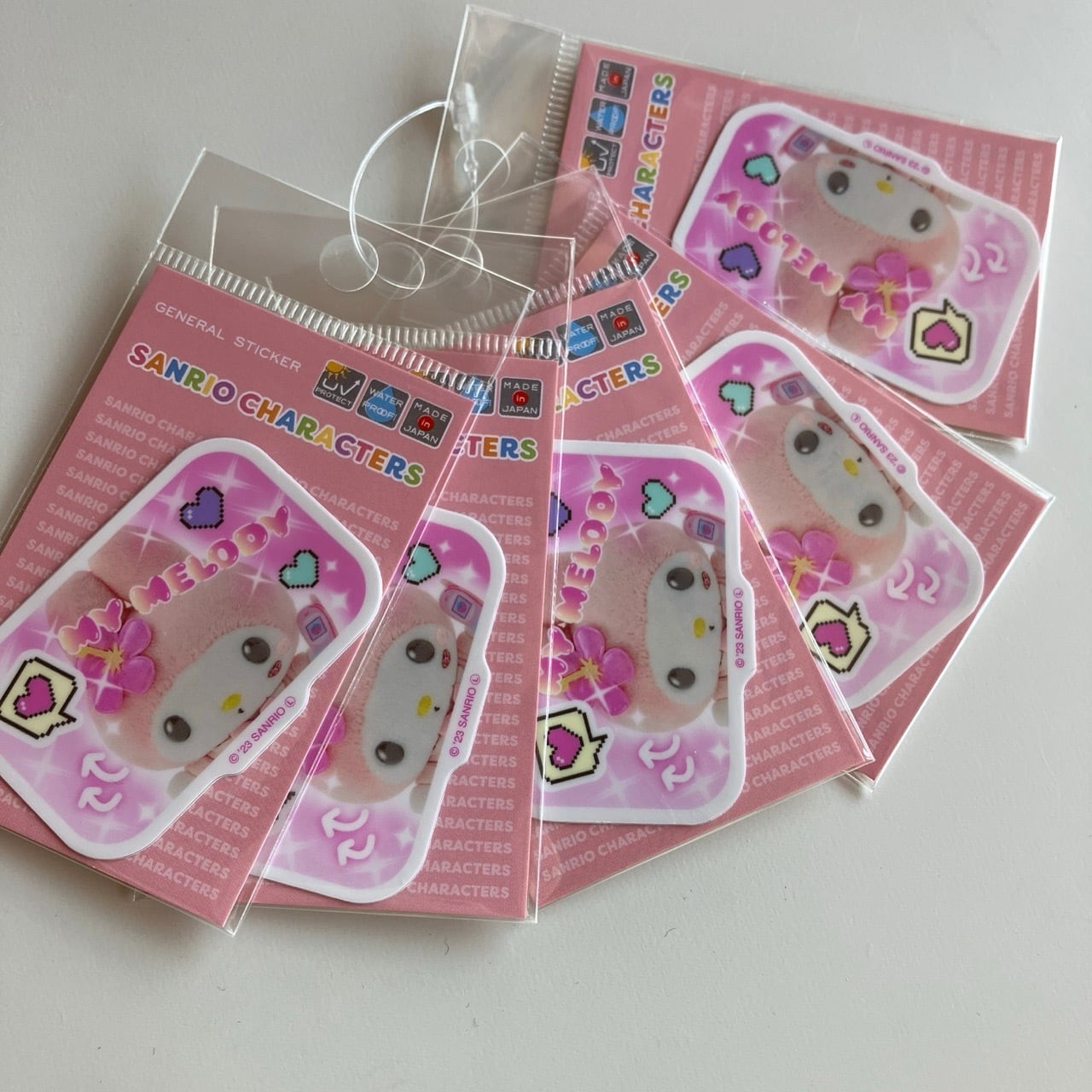 サンリオ 平成コギャル マイメロディ 064 ダイカットミニステッカー CA40