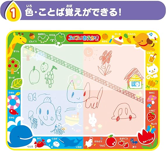 スイスイおえかき カラフルシート ローラー&スタンプセット(2022年発売