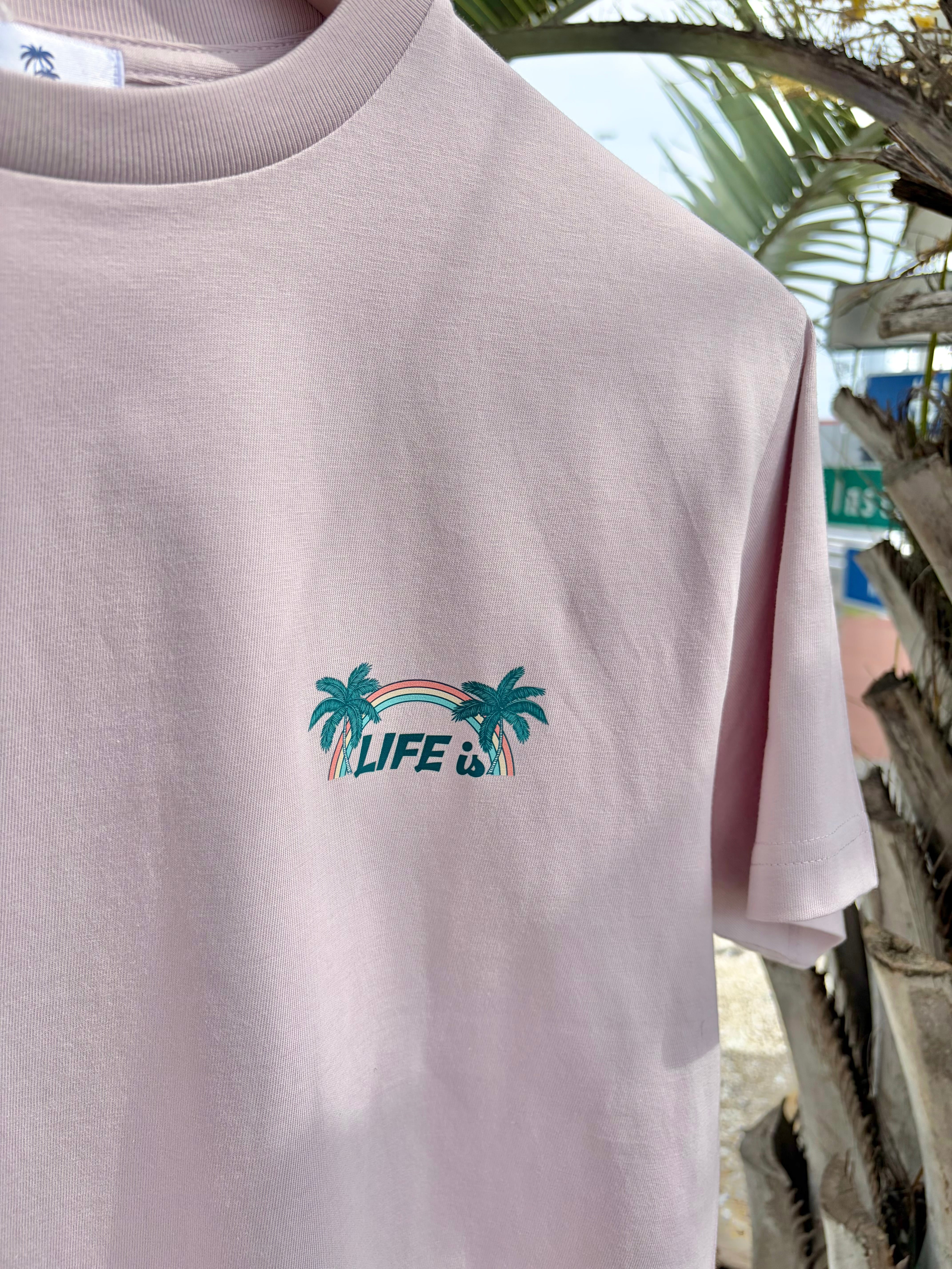 LIFE is×TAMOコラボTシャツ(パステルカラー)￥6,990(7,689)