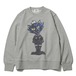 【RUDE GALLERY】ルードギャラリー RUDE CAT CREW SWEAT (GRAY) クルーネックスエット