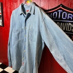 Marlboro デニムシャツ 長袖シャツ マルボロ XL