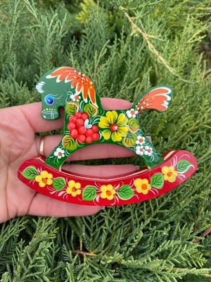 ペトリキフカのトイホース　（ホメンコ作）