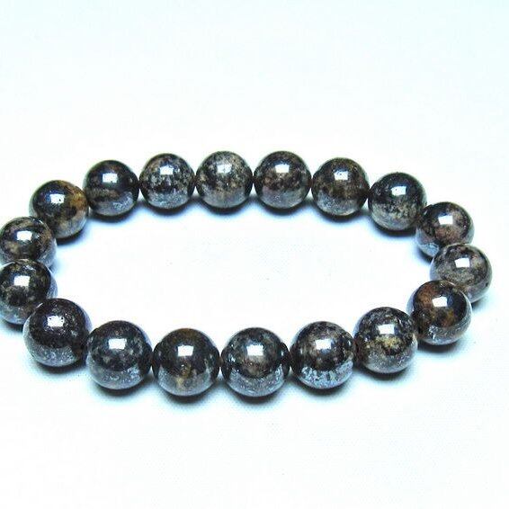 コンドライト ブレスレット サハラNWA869 隕石 11mm 一点物 199-921