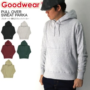 【送料無料】Goodwear(グッドウエアー) プルオーバー 裏毛 スウェット パーカー カットソー メンズ レディース 2W7-5506 【最短即日発送】