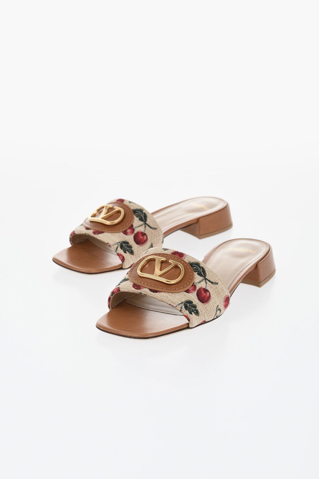 VALENTINO スライドサンダル キャンバス