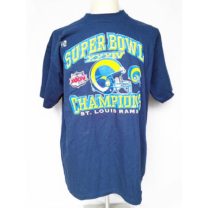 NFL Super Bowl XXXIV ST. LOUIS RAMS Tシャツトップス