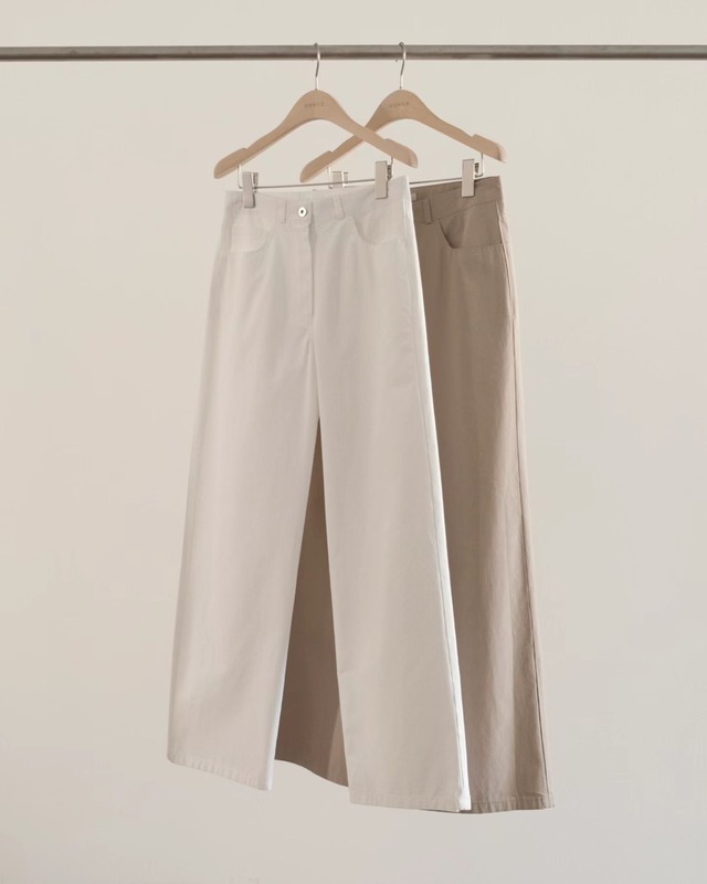 (OUNCE) core washing  pants / 2color