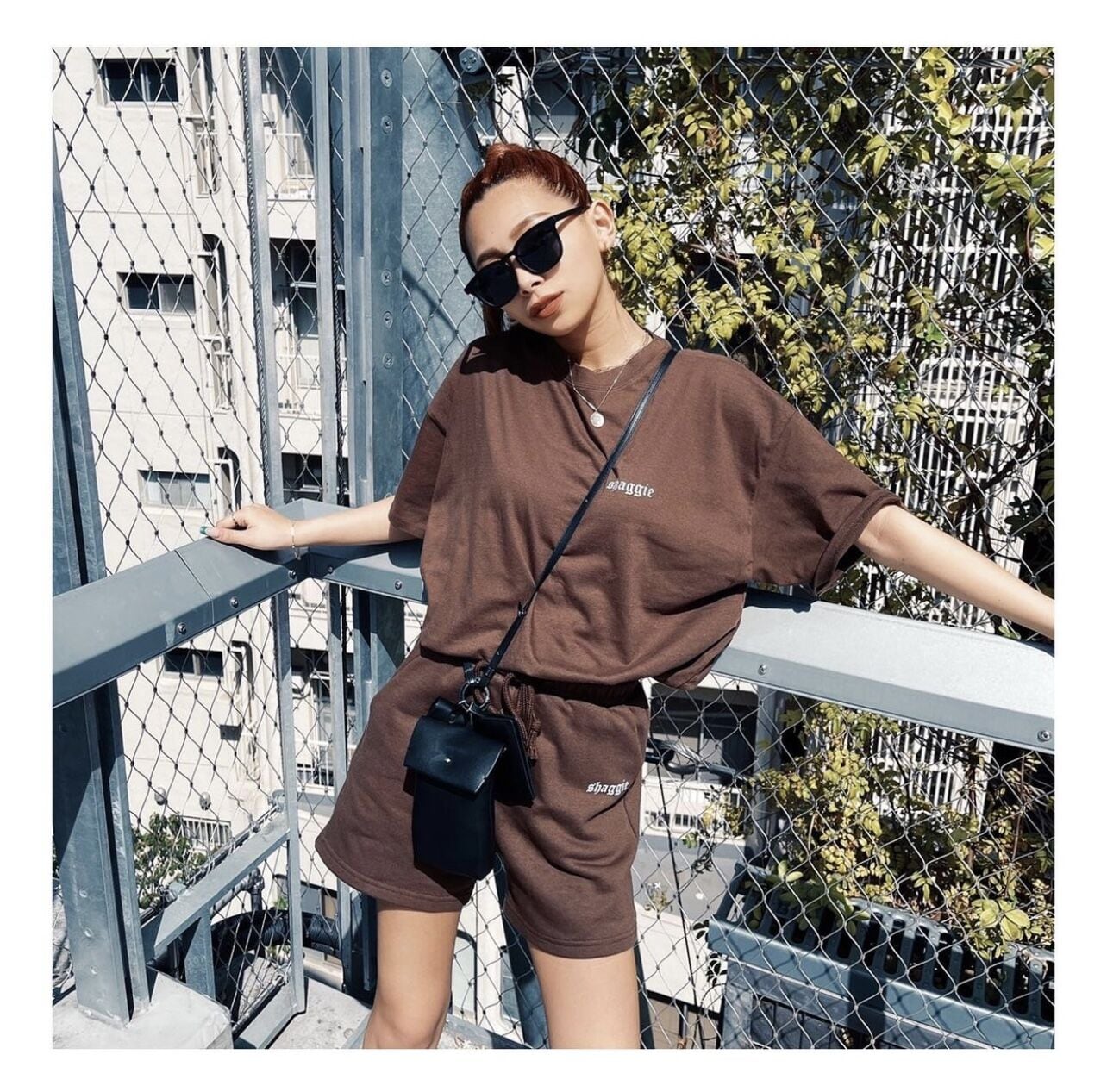 4colors】square frame sunglasses | FLEX公式ショップ / サングラスの