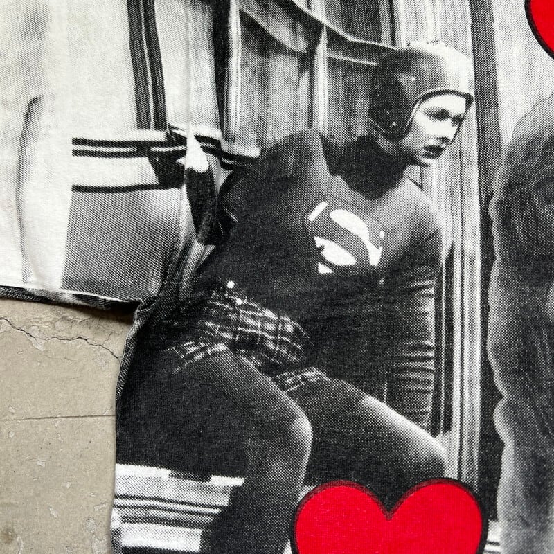 90's I Love Lucy アイラブルーシー オールオーバープリントTee