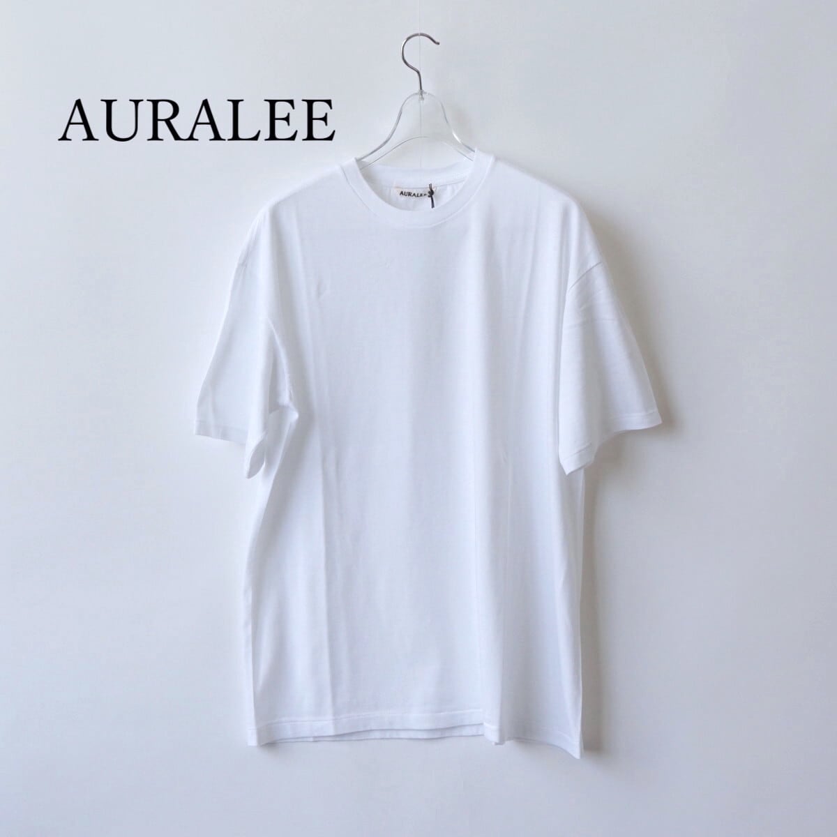 AURALEE/オーラリー・SEAMLESS CREW NECK TEE | a flat shop