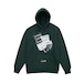 NOTHIN'SPECIAL / NEW PORT B&W HOODIE FOREST GREEN