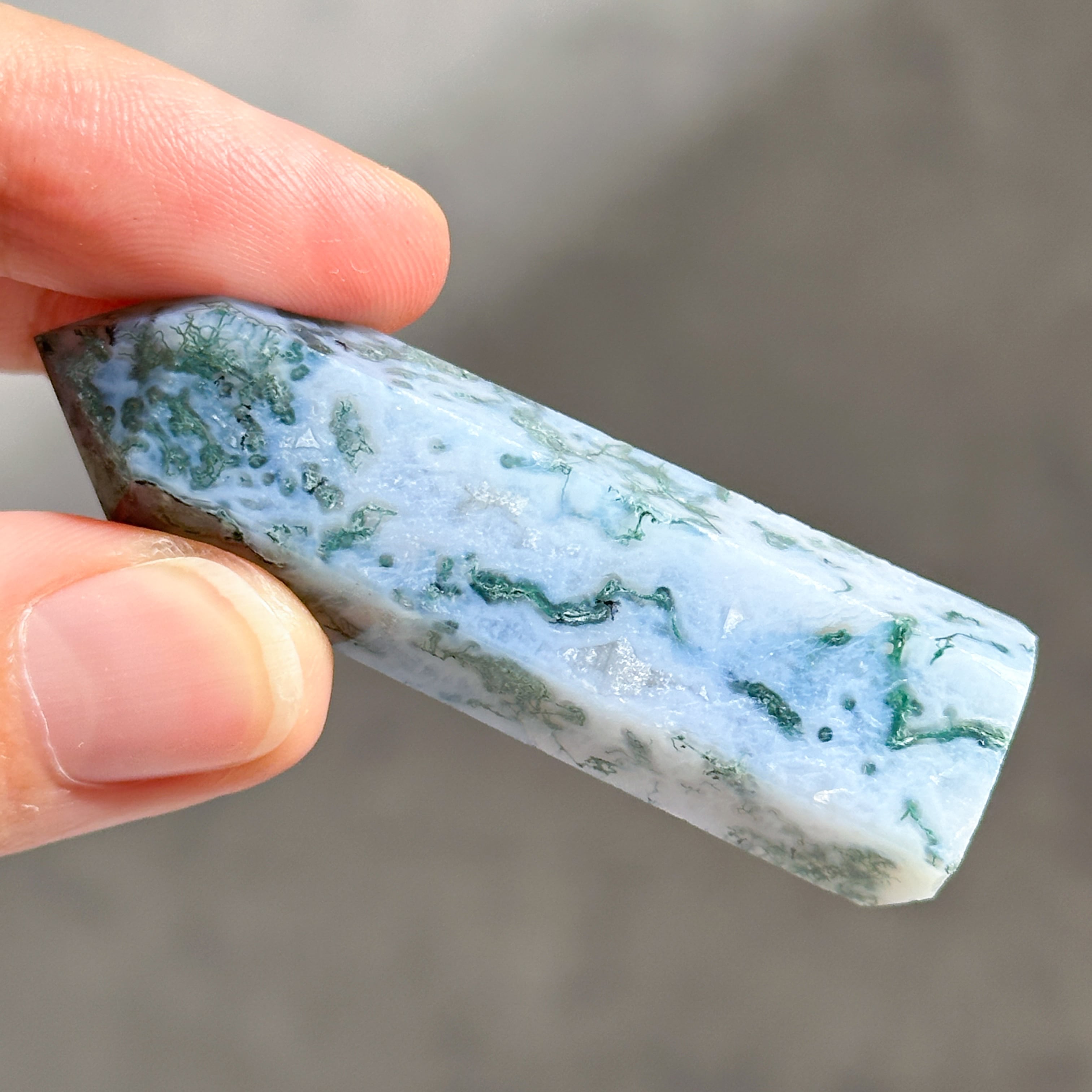モスアゲート タワー11◇ Moss Agate ◇天然石・鉱物・パワーストーン