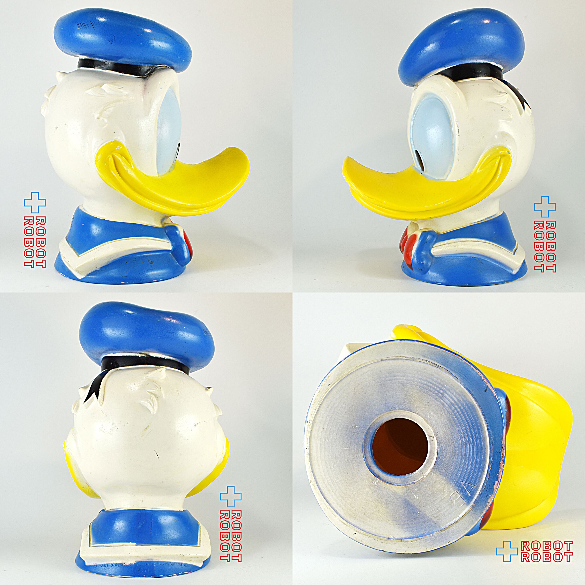 プレイパル ディズニー ドナルドダック ヘッド ソフビ貯金箱 | ROBOTROBOT