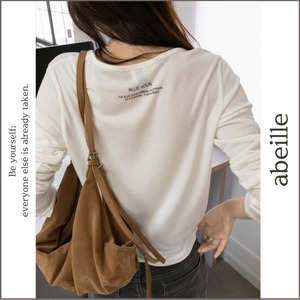 back print long sleeve pullover 14681