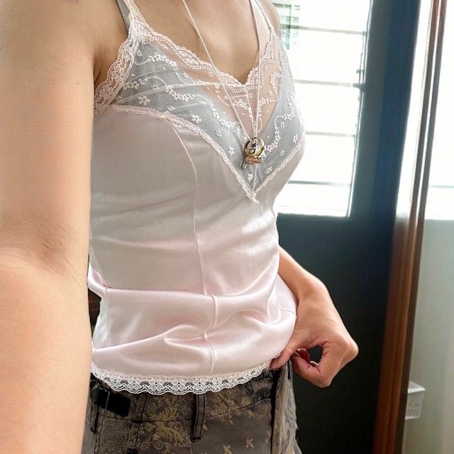 【LADIES】vintage lace camisole