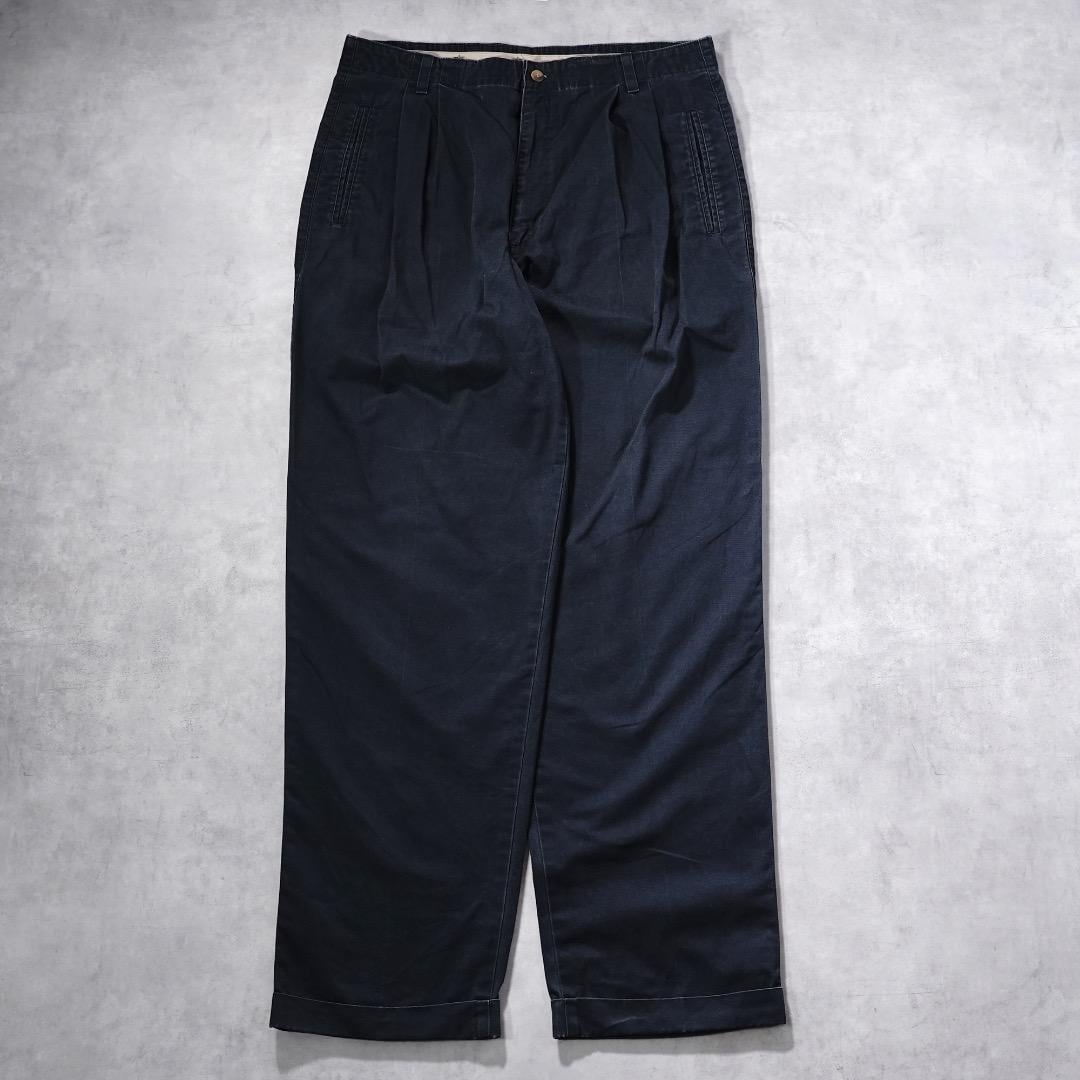 ドッカーズ リーバイス W34 チノパン 90s USA製 古着 黒 17291