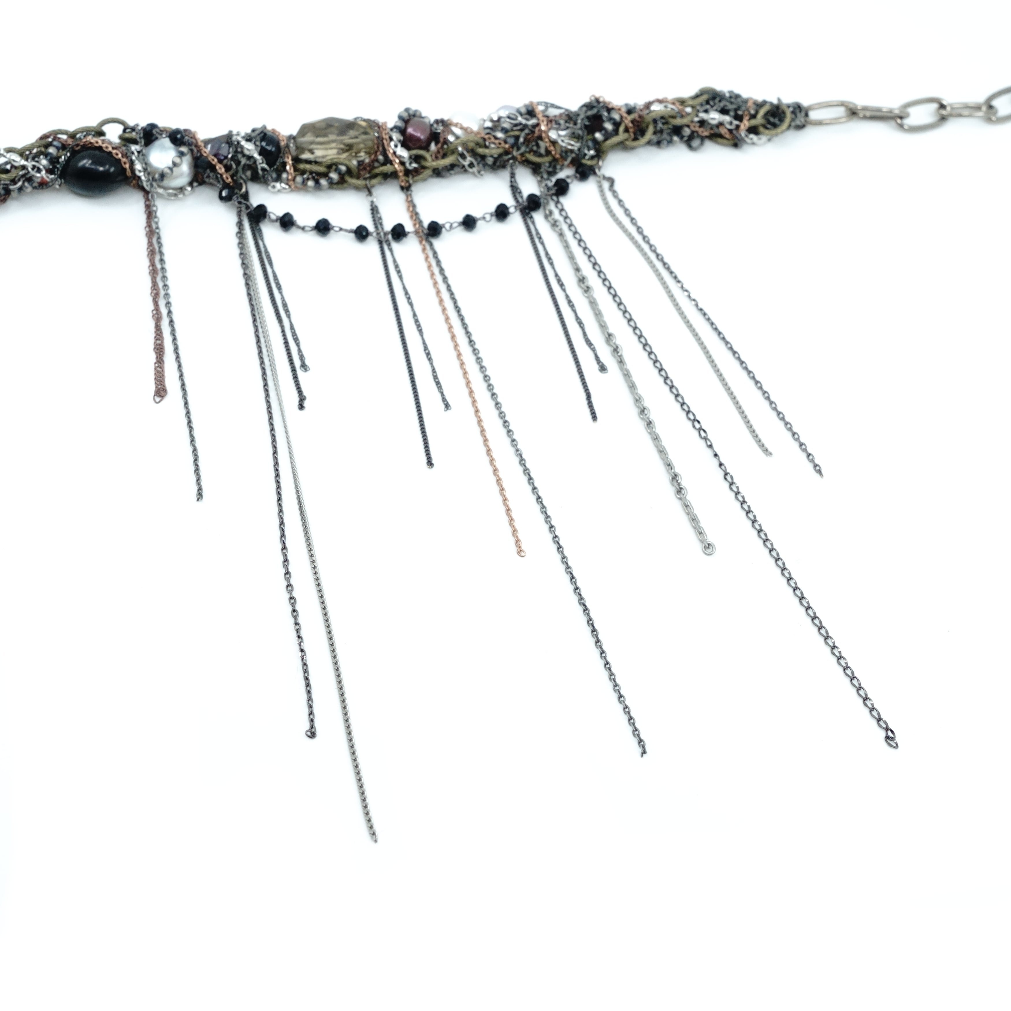 アクセサリー gunda mutant necklace gunda<ガンダ>MUTANT 18 NECKLACE [ミュータント 18 ネックレス