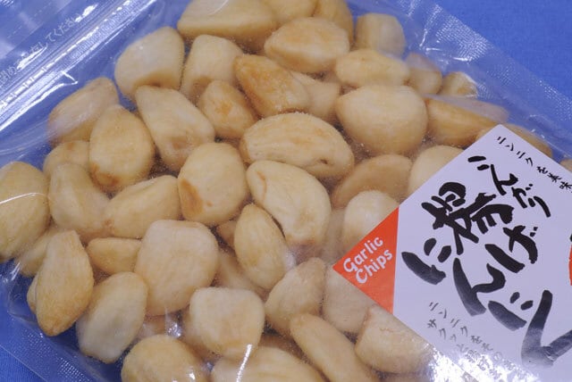 揚げにんにく(お手ごろ190g)サクサクスナックニンニク、元気