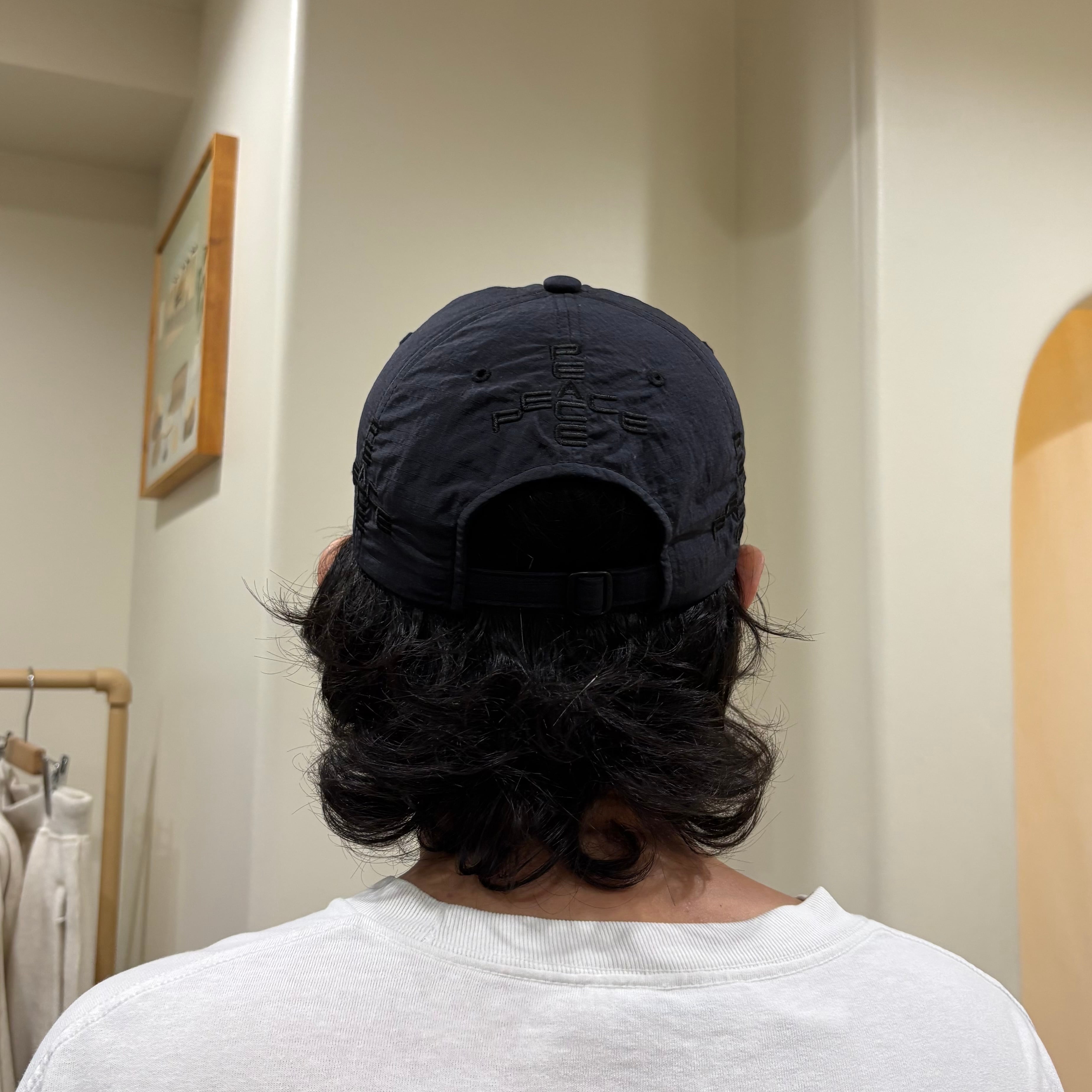 GARBAGE【SOFT BRIM 6 PANEL CAP (MORE PEACE) BLACK】 | 桜木商店