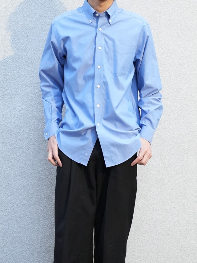 LL.Bean Blue Long Sleeve Shirt