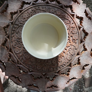 【サラダボウル】 グレーフラワー :すこし屋