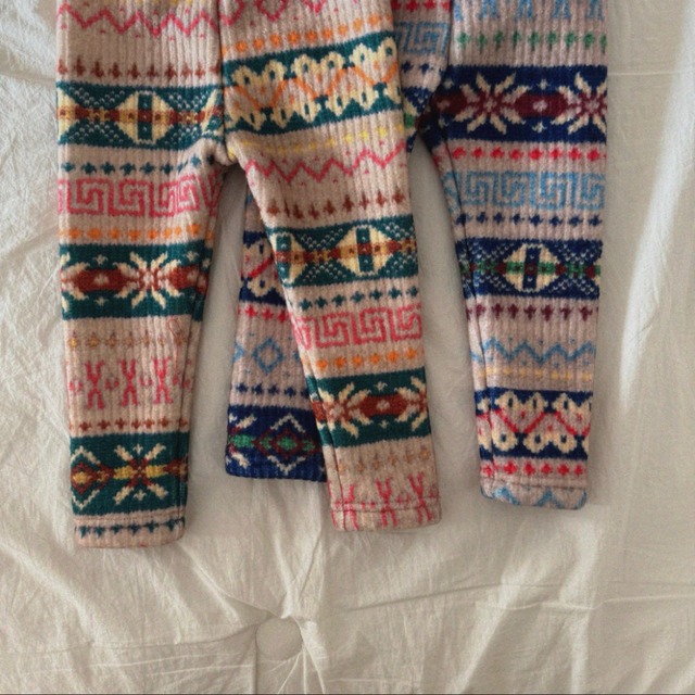 《予約》night bebe ¨ retro leggings