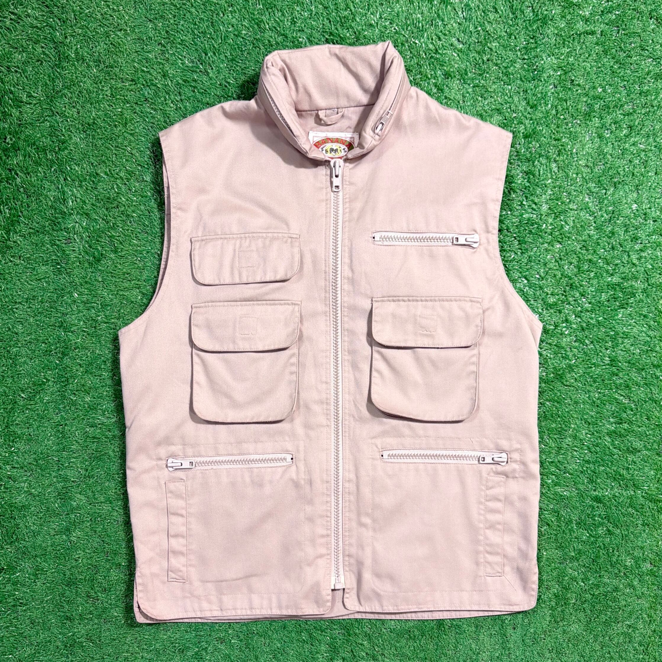 90s 90年代BANANA REPUBLIC バナリパ ハンティングベスト □ バナナリ 