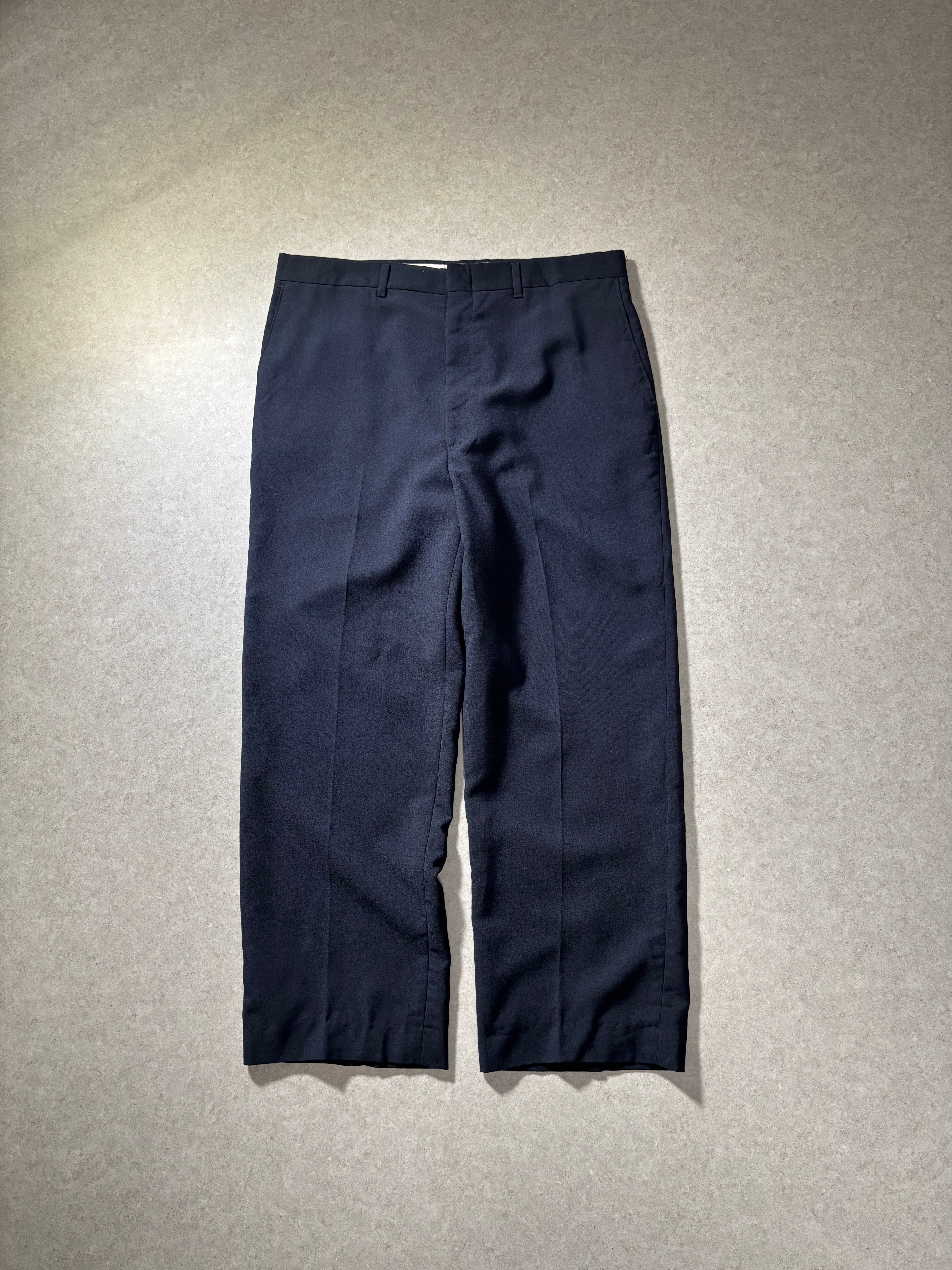 90s HAGGAR poly-wool slacks | 古着屋2000
