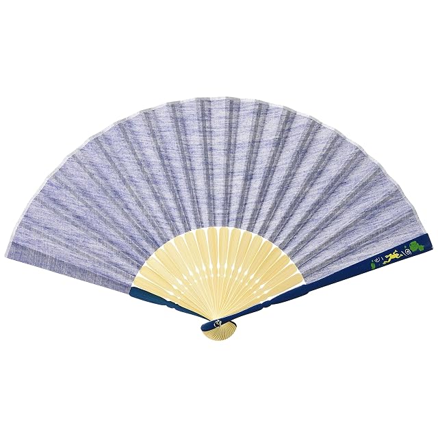 大西賢製販 扇子 親骨プリント扇子 23cm かえる 『リップル(Ripple