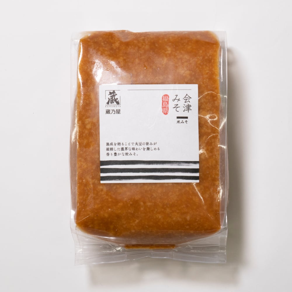 会津みそ 1kg | 蔵乃屋オンラインショップ