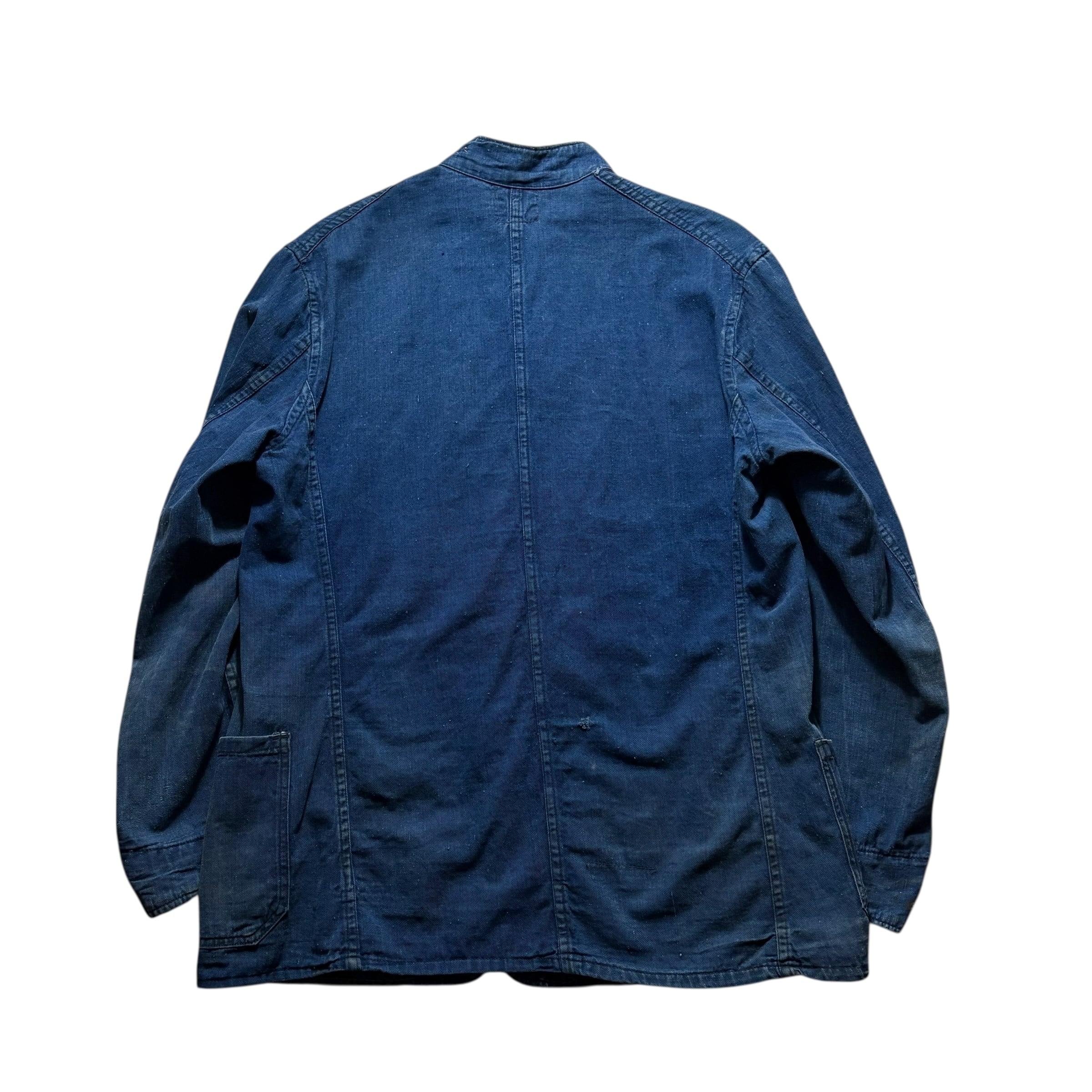 ジャケット・アウター 40s Fabram Indigo Fireman Jacket vintage 1940's FABRAM indigo cotton fireman jacket | NOIR ONLINE